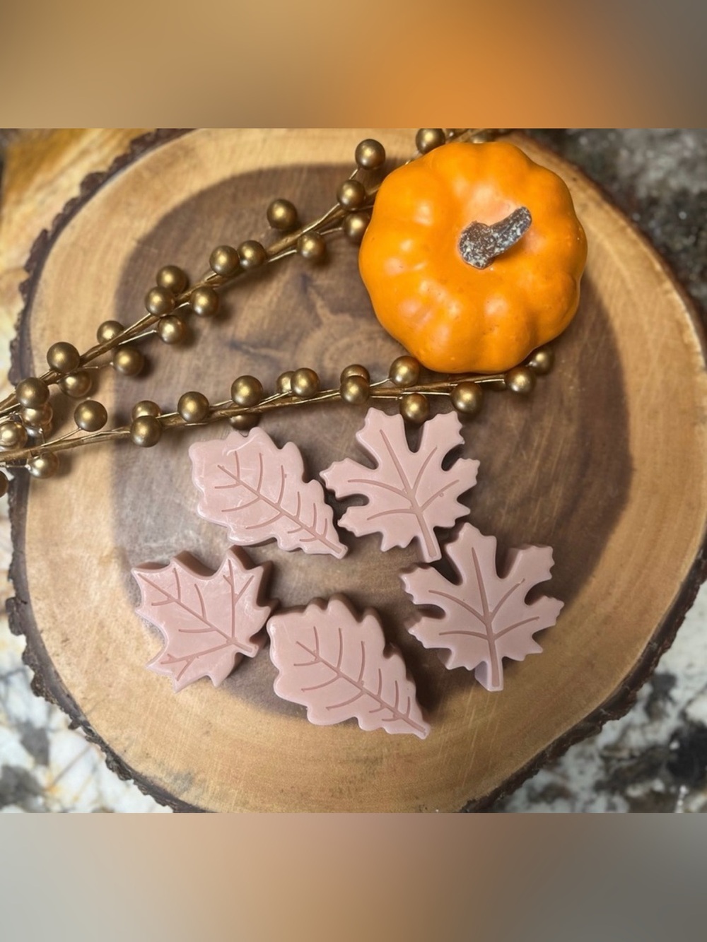 Maple Leaf Shaped Soap - Maple Scent ~ 5 soaps - Picture 2 of 6